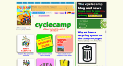 Desktop Screenshot of cyclecamp.co.uk